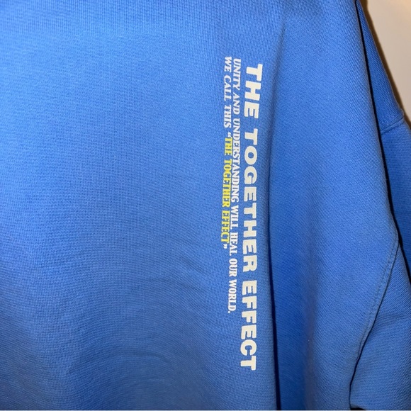 LIMITED EDITION “TOGETHER EFFECT” MAYFAIR GROUP CREW NECK HOODIE - Picture 9 of 12